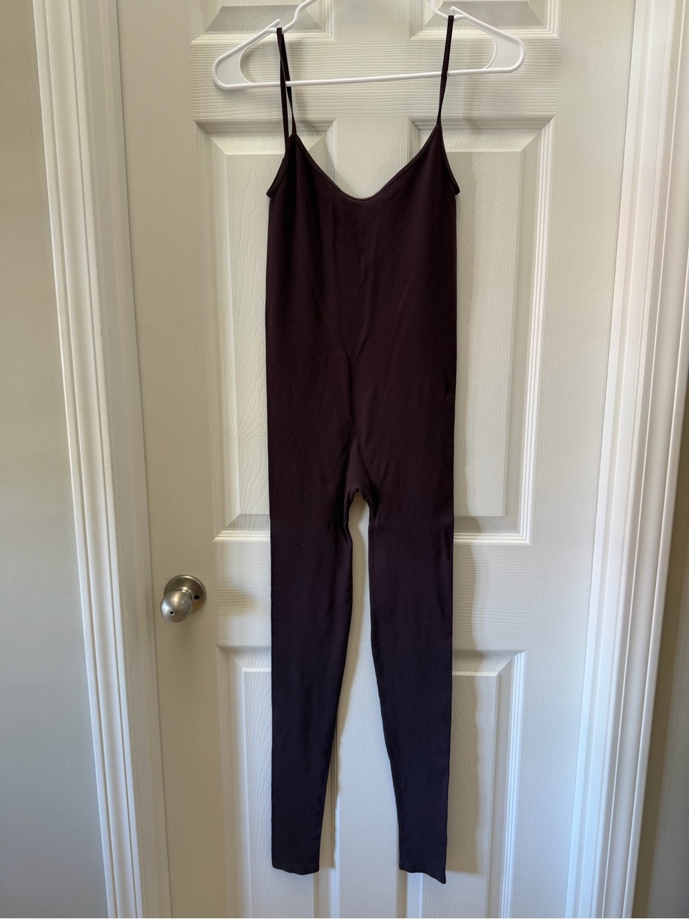 Intimately Free People Plum Seamless Skinny Strap Jumpsuit M/L